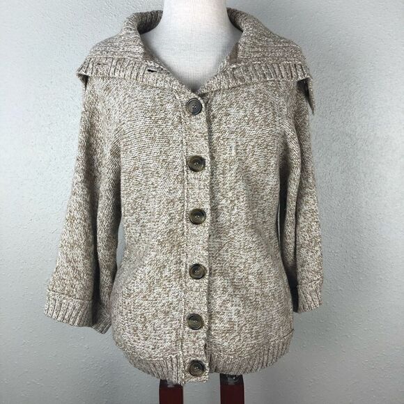 NWT Liz Claiborne Button Up Cardigan Sweater - Picture 1 of 8